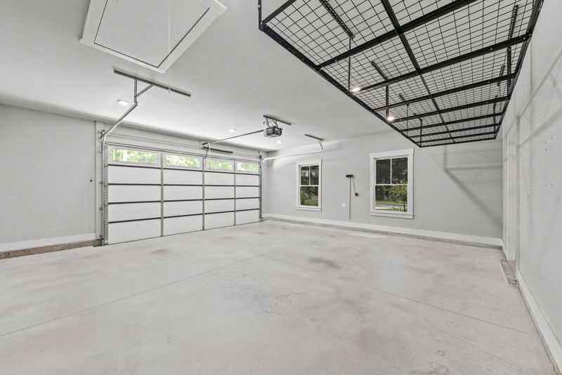 Two-car garage with EV charging and generator hookup